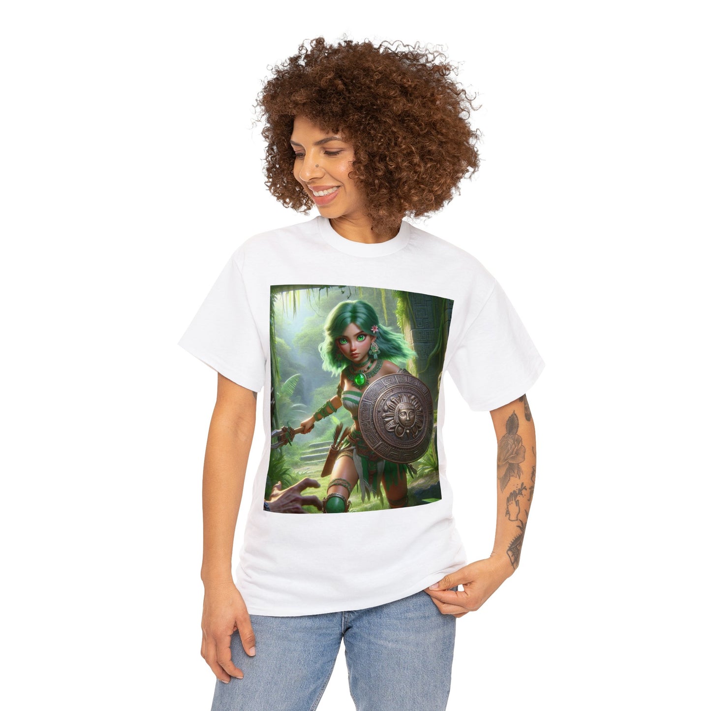 Taurus Aztec (F4) Unisex Heavy Cotton Tee