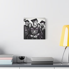 Load image into Gallery viewer, Graduation Canvas Wall Art, Matte Canvas Print for Celebrations, Unique Gift for Graduates, Custom Decor, Memorable Keepsake
