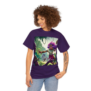 Sagittarius Aztec (4) Unisex Heavy Cotton Tee