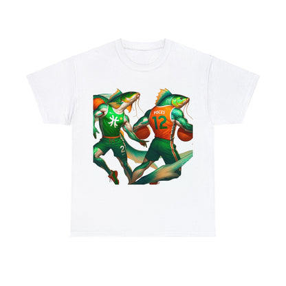 Team Pisces (5) Unisex Heavy Cotton Tee