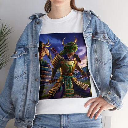 Samurai Taurus (2) Unisex Heavy Cotton Tee