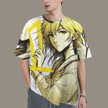 Load image into Gallery viewer, Gemini Round Neck Loose T-Shirt (Rough Sketch)
