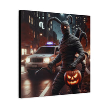Load image into Gallery viewer, Halloween Canvas Wall Art, Spooky Mummy Decor, Perfect for Fall Home Decoration, Haunted House Vibes, Unique Gift Idea
