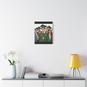 Graduation Canvas Art, Custom Grad Gift, Wall Decor, Graduation Celebration, Personalized Graduation Print