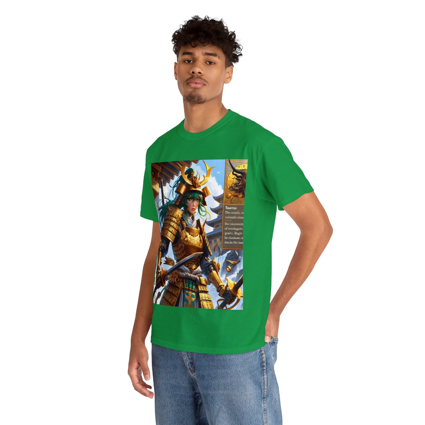 Samurai Taurus (F2) Unisex Heavy Cotton Tee