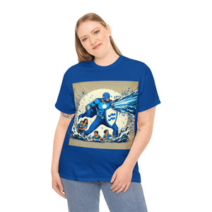 Aquarius Father's Day (2) Unisex Heavy Cotton Tee