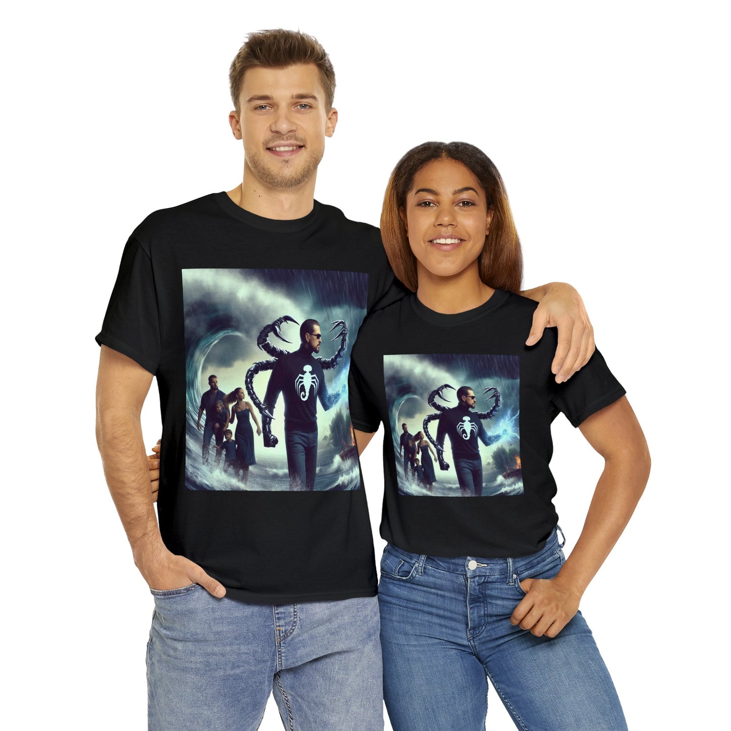 Scorpio Father's Day (3) Unisex Heavy Cotton Tee