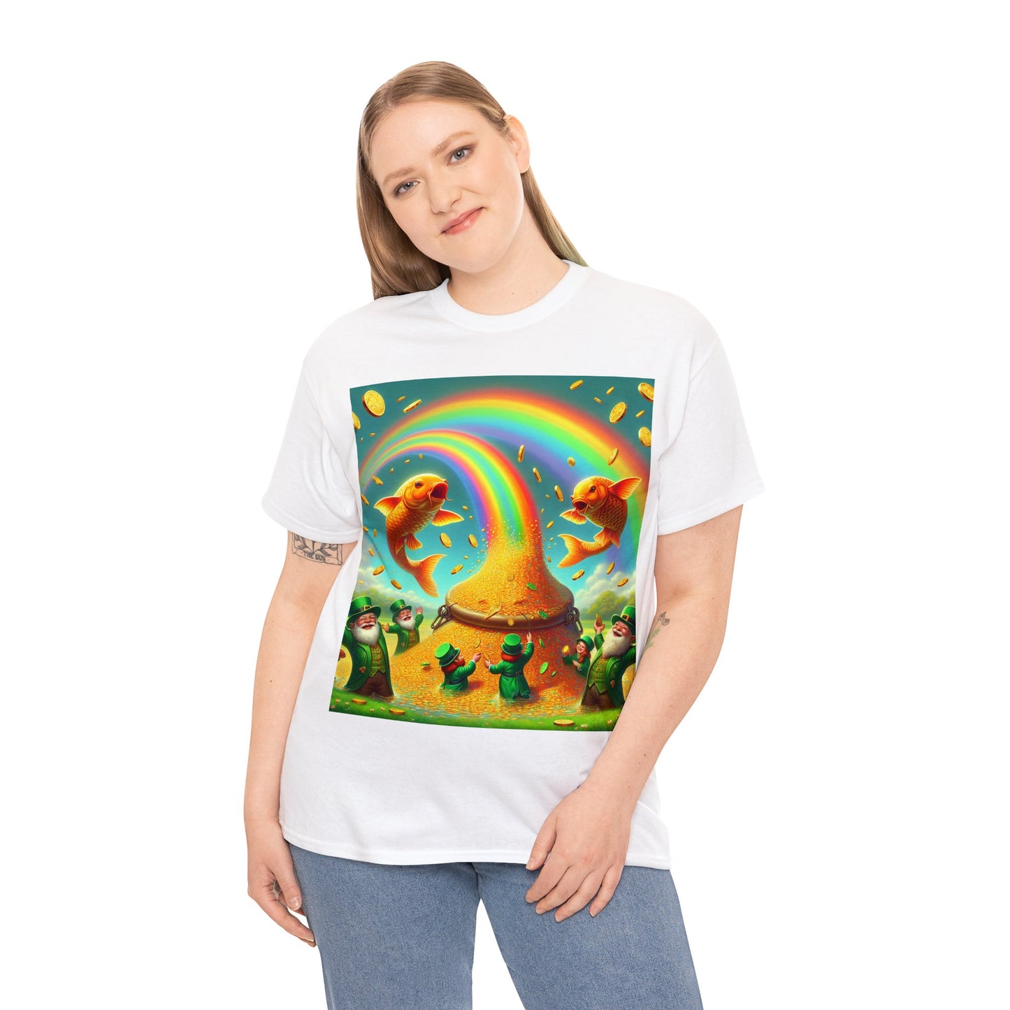 St. Patrick's Day (4) Unisex Heavy Cotton Tee