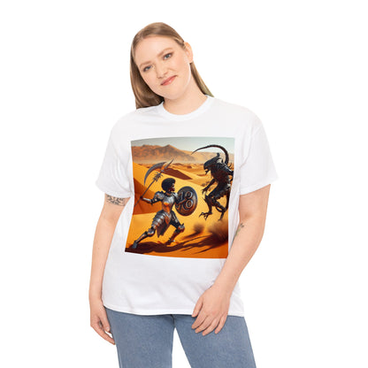 Cancer Zulu (F2) Unisex Heavy Cotton Tee