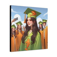 Load image into Gallery viewer, Graduation Canvas Art, Unique Gift for Grads, Home Decor, Wall Art, Motivational Art
