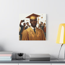 Load image into Gallery viewer, Graduation Canvas Art, Graduate Gift, Class of 2023 Decor, Achievement Wall Art, Inspirational Home Decor, College Graduation
