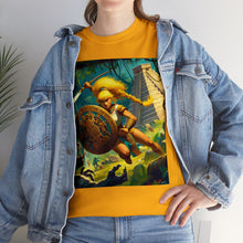 Load image into Gallery viewer, Gemini Aztec (F2) Unisex Heavy Cotton Tee
