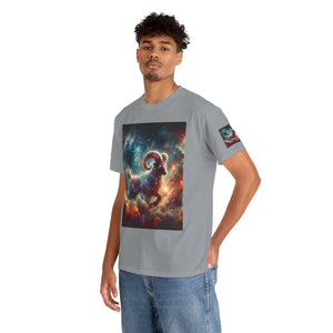 Aries Celestial Astrology Tee - Unisex Short Sleeve Shirt, Cosmic T-Shirt, Horoscope Apparel, Astrology Gift, Zodiac Wear