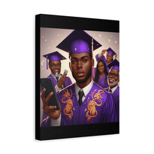 Load image into Gallery viewer, Celebrate Graduation with Custom Matte Canvas Art, Graduation Gift, Home Decor, Wall Art, Unique Graduation Keepsake
