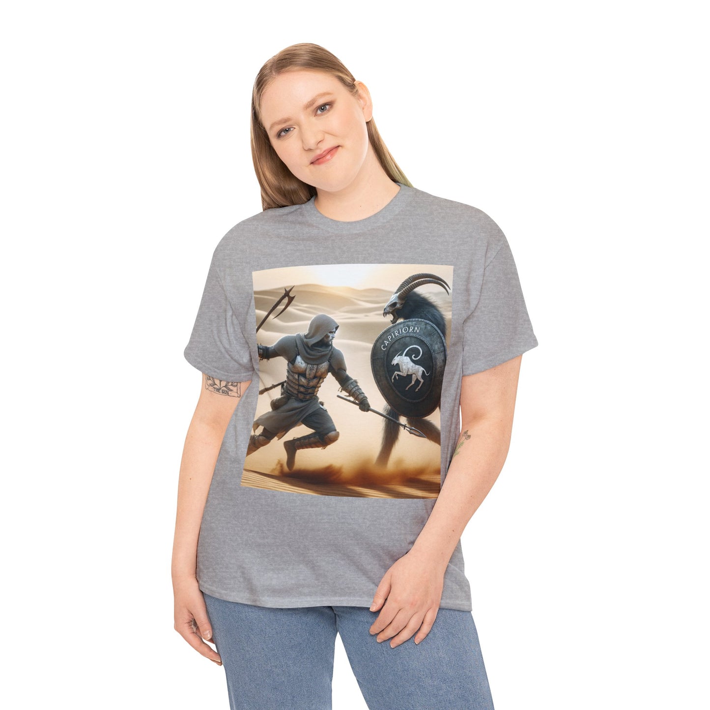 Capricorn Zulu (2) Unisex Heavy Cotton Tee