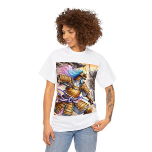 Samurai Libra (3) Unisex Heavy Cotton Tee