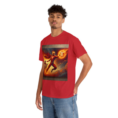 Aries Father's Day (4) Unisex Heavy Cotton Tee