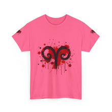 Load image into Gallery viewer, Edgy Aries Graphic Tee, Astrology Shirt, Perfect Gift for Zodiac Lovers, Unisex Cotton Top, Stylish Casual Wear
