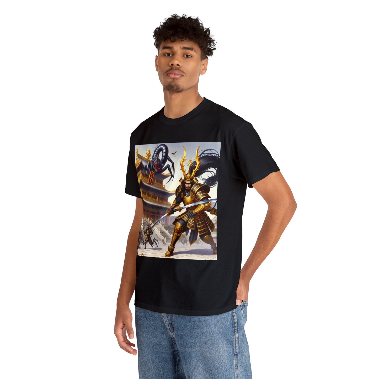 Samurai Scorpio (1) Unisex Heavy Cotton Tee