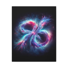 Load image into Gallery viewer, Cosmic Swirl Canvas Art, Galaxy Wall Decor, Abstract Home Decoration, Space-Inspired Artwork, Gift for Sci-Fi Lovers
