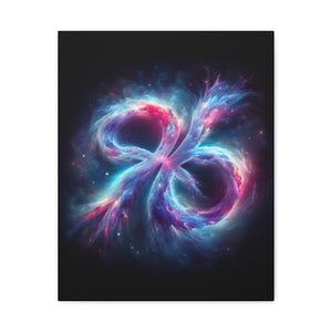 Cosmic Swirl Canvas Art, Galaxy Wall Decor, Abstract Home Decoration, Space-Inspired Artwork, Gift for Sci-Fi Lovers