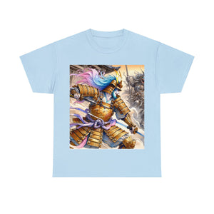 Samurai Libra (3) Unisex Heavy Cotton Tee