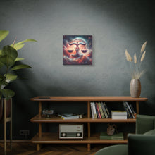 Load image into Gallery viewer, Cosmic Balance Canvas, Wall Art, Astrology Decor, Libra Artwork, Spiritual Decor, Home Decor
