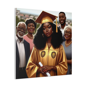 Graduation Celebration Canvas