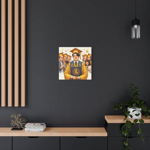 Graduation Canvas Art, Wall Décor, Gift for Grads, Celebration Artwork, Inspirational Home Decor