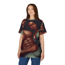 Load image into Gallery viewer, Romantic Capricorn Couple Graphic Tee - Unisex Cut &amp; Sew T-Shirt for Love Enthusiasts
