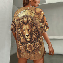 Load image into Gallery viewer, Leo Round Neck Loose T-Shirt
