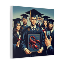 Load image into Gallery viewer, Graduation Canvas Wall Art, Perfect Gift for Graduates, Customizable Graduation Gift, College Decor, Graduation Celebration Decor
