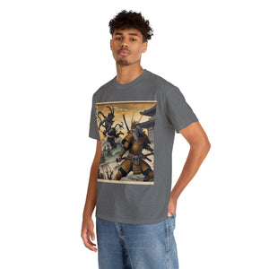 Samurai Capricorn (2) Unisex Heavy Cotton Tee