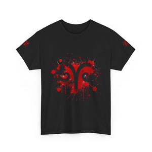 Edgy Aries Graphic Tee, Astrology Shirt, Perfect Gift for Zodiac Lovers, Unisex Cotton Top, Stylish Casual Wear