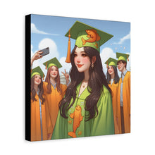 Load image into Gallery viewer, Graduation Canvas Art, Unique Gift for Grads, Home Decor, Wall Art, Motivational Art
