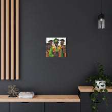 Load image into Gallery viewer, Graduation Canvas Print, Celebratory Artwork for Graduates, Stylish Home Decor, Gift for Graduates, Unique Wall Art
