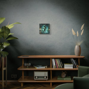 Mystical Taurus Canvas Wall Art, Zodiac Decor, Home Wall Decoration, Gift for Astrology Lovers, Unique Art Piece