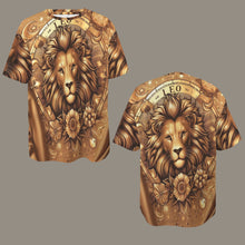 Load image into Gallery viewer, Leo Round Neck Loose T-Shirt
