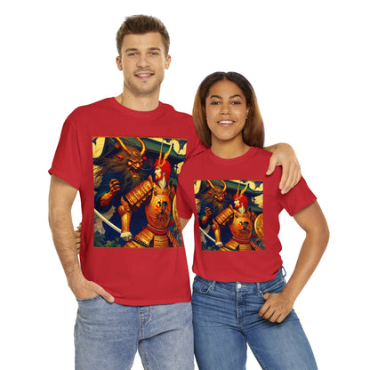 Samurai Aries (4) Unisex Heavy Cotton Tee