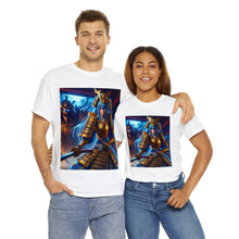 Load image into Gallery viewer, Samurai Aquarius (F2) Unisex Heavy Cotton Tee
