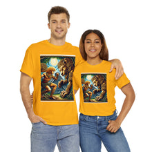 Load image into Gallery viewer, Leo Aztec (11) Unisex Heavy Cotton Tee
