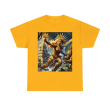 Load image into Gallery viewer, Leo Aztec (F3) Unisex Heavy Cotton Tee
