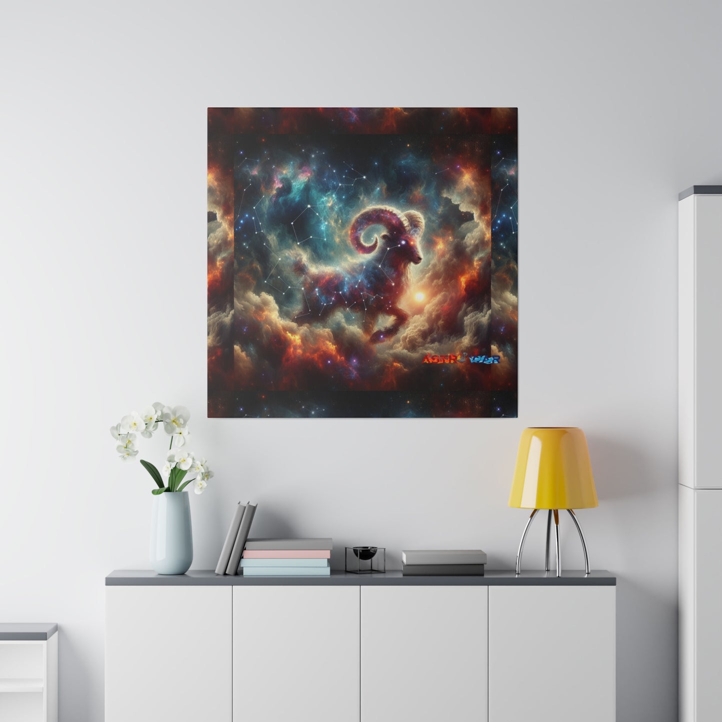 Aries Nebula (1) Matte Canvas, Stretched, 0.75"