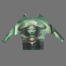 Load image into Gallery viewer, Designer (40) Taurus Casual Long Batwing Sleeve Off Shoulder Sweater
