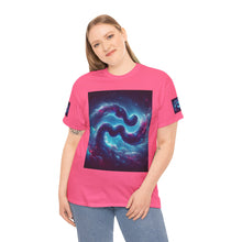 Load image into Gallery viewer, Aquarius Galaxy Themed Unisex Heavy Cotton Tee, Cosmic T-Shirt, Sci-Fi Apparel, Unique Space Graphic Tee, Gifts for Star Wars Lovers, Trendy [...]
