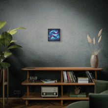 Load image into Gallery viewer, Galaxy Aquarius Wave Canvas Art, Modern Home Decor, Cosmic Wall Art, Unique Gift, Space Lovers
