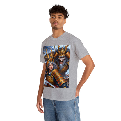 Samurai Capricorn (F2) Unisex Heavy Cotton Tee