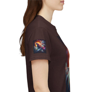 Virgo Cosmic Astrology Tee, Horoscope T-Shirt, Zodiac Cotton Shirt, Unisex Graphic Tee, Celestial Apparel, Astrology Gift