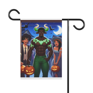 Taurus Halloween (1) Garden & House Banner