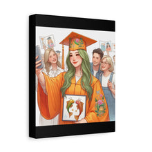 Load image into Gallery viewer, Graduation Celebration Canvas Print, Gift for Graduates, Wall Art, Home Decor, Gift for Her, Graduation Party Decor
